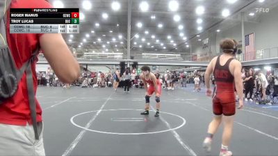 157 lbs Finals (2 Team) - Troy Lucas, Buccaneers WC vs Roger Manus, Capital City WC