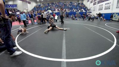 89-97 lbs Final - Lyric Golden, Harrah Little League Wrestling vs Talli Washington, Woodland Wrestling Club