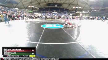 150 lbs Cons. Semi - Brody Wiard, Washington vs Mayson Thompson, South West Washington Wrestling Club