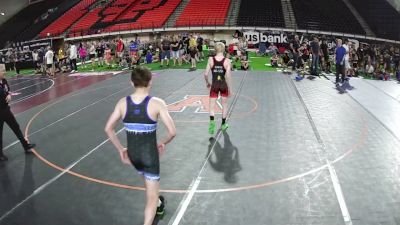 100 lbs Semis - Kanin Kumfer, Alaska vs Bradley Sherry, Alaska