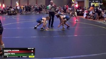 86 lbs Round 2 - Griffin Mehl, Victory vs Quentin Jackson, Sly Fox