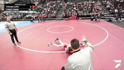 5A 113 lbs Cons. Semi - Conley Evans, Box Elder vs Stetler Lloyd, Spanish Fork