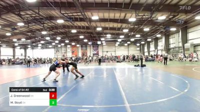 152 lbs Consi Of 64 #2 - Joshua Greenwood, OH vs Montgomery Boyd, OH