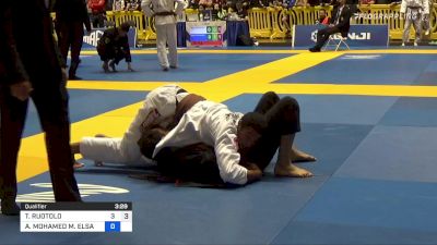 TYE RUOTOLO vs AMR MOHAMED M. ELSAYED HASSANIN 2021 World Jiu-Jitsu IBJJF Championship