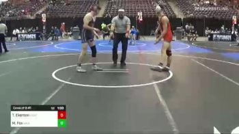 152 lbs Consi Of 8 #1 - Ty Ekerson, Montesano vs Michael Fox, Salem Elite