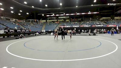 131 lbs Champ. Round 2 - Jumoke Adekoye, Dickinson State vs Lexie Garza, Eastern Oregon