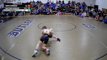 84-89 lbs Round 1 - Aidyn Cornman, Kiski vs Matthew Sheehan, Olmsted Falls / Burnett Trained