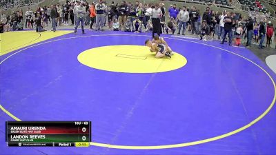 63 lbs Cons. Round 5 - Amauri Urenda, Salem Elite Mat Club vs Landon Reeves, Canby Mat Club