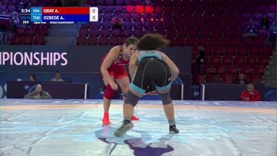 76 kg 1/8 Final - Adeline Gray, United States vs Aysegul Ozbege, Turkey