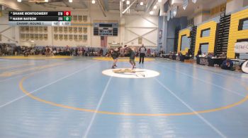 215 lbs Champ. Round 1 - Nasir Batson, St Georges Tech HS vs Shane Montgomery, Saint Marks H S
