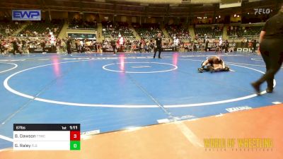 67 lbs Final - Bennett Dawson, Team Tulsa Wrestling Club vs Garrett Raley, Florida Scorpions