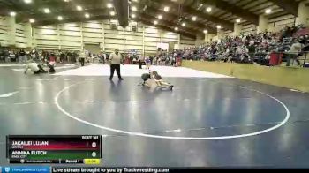 100 lbs Champ. Round 2 - Annika Futch, Park City vs Jakailei Lujan, Uintah