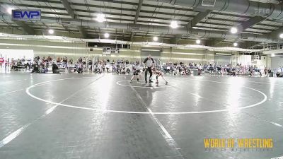 54 lbs Round Of 32 - Brinley Carter, Bartlesville Wrestling Club vs Madilyn Bauman, Kodiak Attack