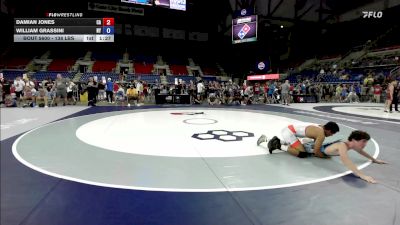 138 lbs Cons. Rd Of 32 - Damian Jones, CA vs William Grassini, NY