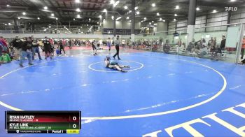 85 lbs Round 1 (6 Team) - Kyle Link, PIT BULL WRESTLING ACADEMY vs Ryan Hatley, BELIEVE TO ACHIEVE