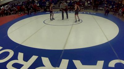 14U Boys - 92 lbs Cons. Round 2 - Teagan Luna, Beaver Dam Wrestling Club vs Luciano Reyes, Beat The Streets Chicago-Avondale