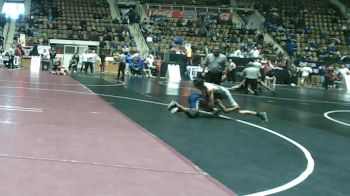 6A 113 lbs Cons. Round 3 - Peyton Lovett-johnson, Percy Julian vs Eli Cook, Pelham