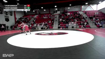 175 lbs Cons. Semi - Wyatt Whitener, TUTTLE vs Zyler Gonzalez, TUTTLE