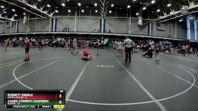 88 lbs Round 4 (6 Team) - Caden Cowboy Cooperman, Buxton vs Everett Eberle, Capital City WC