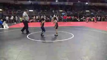 53 lbs Consi Of 8 #2 - Parker Lewis, Alton Little Redbirds Wrestling Club vs Billie Scott, Carthage Wrestling Club
