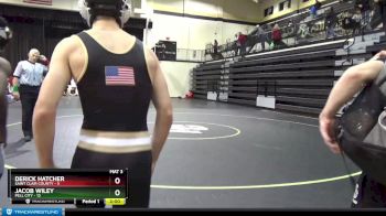 126 lbs Round 1 (8 Team) - Jacob Wiley, Pell City vs Derick Hatcher, Saint Clair County