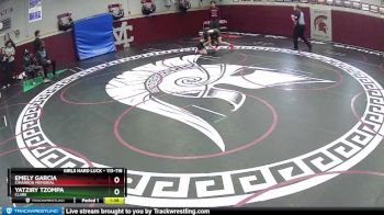 113-116 lbs Semifinal - Yatziry Tzompa, Clark vs Emely Garcia, Cimarron Memorial