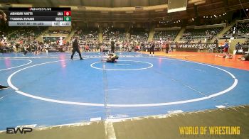 66 lbs 3rd Place - Tyanna Evans, Orchard South WC vs Abhisri Vatti, Savage House Wrestling Club