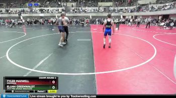 135 lbs Champ. Round 2 - Tyler Maxwell, Wisconsin vs Elijah Greenwaldt, Jack Pine Savage Wrestling