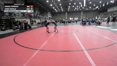 120B Quarterfinal - Avery Saville, Glenpool vs Abigail Wheeler, Ozark