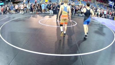 120 lbs Cons 64 #1 - Atlee DeWitt, IA vs Nolan Brown, MT