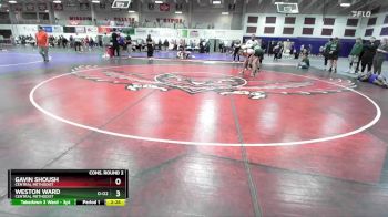 141 lbs Cons. Round 2 - Gavin Shoush, Central Methodist vs Weston Ward, Central Methodist