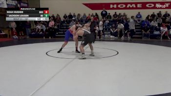 197 lbs Quarterfinal - Noah Hughes, Southwestern Oregon Community College vs Jackson Lougen, North Idaho College
