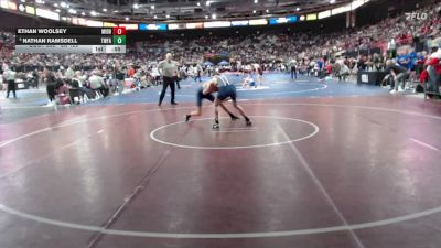 5A 120 lbs Cons. Round 3 - Nathan Ramsdell, Twin Falls vs Ethan Woolsey, Middleton