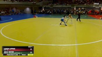 65 lbs Semis (4 Team) - Jaxon Liffrig, K-M vs Gray Meyer, STMA (St. Michael/Albertville)