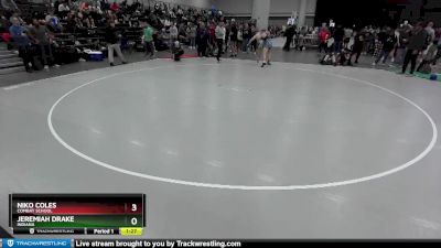 165 lbs Champ. Round 2 - Jeremiah Drake, Indiana vs Niko Coles, Combat School