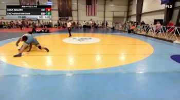 170 lbs Rr Rnd 1 - Luca Selaru, CentralMD Blue vs Zechariah Brown, Kempsville Wrestling Club