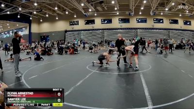 110 lbs Round 3 (8 Team) - Flynn Arnestad, Richmond WC vs Sawyer Lee, Crossroads Wrestling