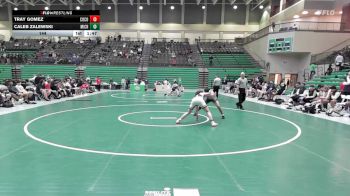 144 lbs 2nd Wrestleback (16 Team) - Tray Gomez, Colquitt County vs Caleb Zalewski, Mill Creek