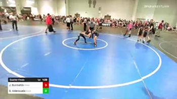 90 lbs Quarterfinal - Jack Burmahln, Craw vs Olivia Valenzuela, RoughHouse WC