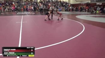 SPW-3 lbs Round 1 - Shay Freese, Tiger Wrestling Club vs Paizley Marr, Riceville