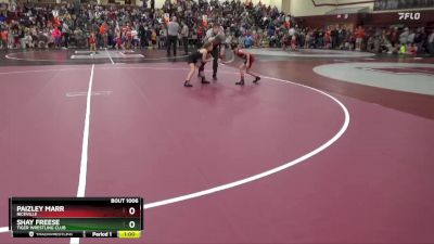 SPW-3 lbs Round 1 - Shay Freese, Tiger Wrestling Club vs Paizley Marr, Riceville