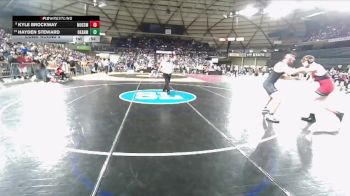 Boys 1B/2B 190 Cons. Round 4 - Hayden Steward, Okanogan vs Kyle Brockway, Mossyrock