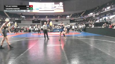 6A 132 lbs Cons. Semi - Colston Partian, Pell City vs Dylan Yarema, Pike Road School