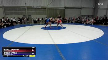 190 lbs Semis & 3rd Wb (16 Team) - Isabella Renfro, Missouri Blue vs Evelyn Vargas, California Red