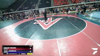 86 lbs 3rd Place Match - Archie Mendez, Nevada vs Tate Lawrence, Oregon