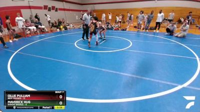 105 lbs Round 3 (6 Team) - Ollie Pulliam, Best Trained vs Maverick Hug, Kansas Bronze