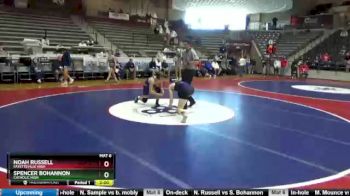 6 lbs Champ. Round 1 - Noah Russell, Fayetteville High vs Spencer Bohannon, Catholic High
