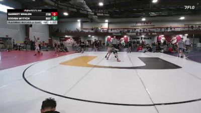 90 lbs Placement Matches (8 Team) - Garrett Whalen, Steller Trained Doom vs Steven Mytych, Mat Assassins Gray