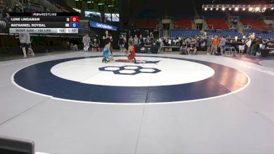 150 lbs Cons. Sub-rd Of 32 - Luke Lindaman, IA vs Nathaniel Roybal, NM