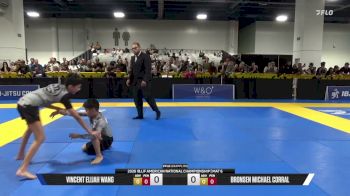 Vincent Elijah Wang vs Bronsen Michael Corral 2026 American National IBJJF Jiu-Jitsu Championship